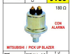 Bulbos Cebolla De Presion/ BULBO CEBOLLA DE PRESION CHRYSLER - MITSUBISHI - JEEP GRAND CHEROKEE - CHEVROLET BLAZER / CON ALARMA / Maromec un Aliado para tu Comercio