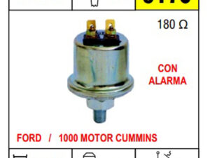 Bulbos Cebolla De Presion/ BULBO CEBOLLA DE PRESION FORD F1000 MOTOR CUMMINS / CON ALARMA / Maromec un Aliado para tu Comercio