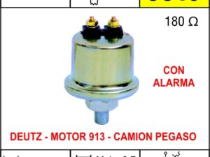 Bulbos Cebolla De Presion/ BULBO CEBOLLA DE PRESION DEUTZ MOTOR 913 - CAMION PEGASO / CON ALARMA / Maromec un Aliado para tu Comercio