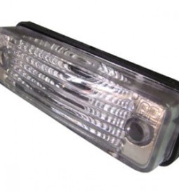 Faros Universales De Señalizacion/ FARO DELIMITADOR METALIZADO PARA EMBUTIR CRISTAL / Maromec un Aliado para tu Comercio