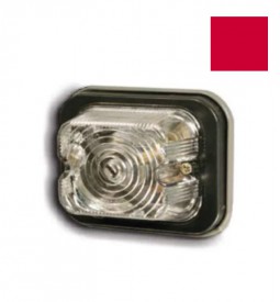 Faros Universales De Señalizacion/ FARO DE POSICION METALIZADO UNIVERSAL ROJO LAMPARA R5W / Maromec un Aliado para tu Comercio