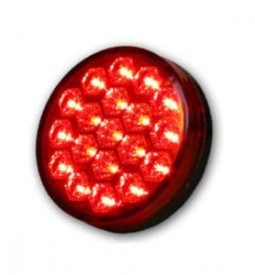 Faros Electronicos/ FARO ELECTRONICO 19LEDS - 24V - ROJO / Maromec un Aliado para tu Comercio