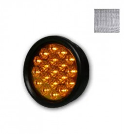 Faros Electronicos/ FARO ELECTRONICO 19LEDS - CRISTAL - CON ARO DE GOMA BIVOLTAJE / Maromec un Aliado para tu Comercio