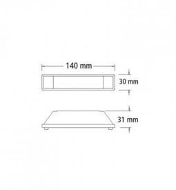 Faros Universales De Señalizacion/ FARO DE POSICION 607 ROJO POR UNIDAD / Maromec un Aliado para tu Comercio