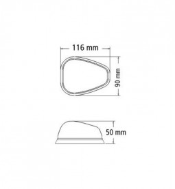 Faros Universales De Señalizacion/ FARO DE POSICION 800 VERDE POR UNIDAD / Maromec un Aliado para tu Comercio