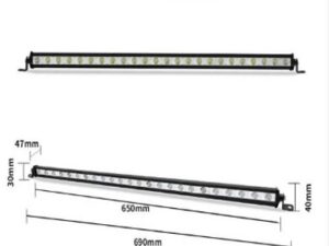 Barras Led/ BARRA SLIM  65CM 72W / Maromec un Aliado para tu Comercio