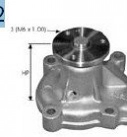 Bombas De Agua/ BOMBA DE AGUA CHEVROLET MERIVA - ASTRA - CORSA 1.7 TDI 16V DESDE ´00 / Maromec un Aliado para tu Comercio