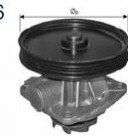 Bombas De Agua/ BOMBA DE AGUA FIAT PALIO - SIENA 1.6 8V DESDE ´96 / Maromec un Aliado para tu Comercio