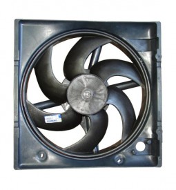 Encauzadores De Electroventilador/ ENCAUZADOR CON ELECTROVENTILADOR RENAULT 19 CON AIRE ACONDICIONADO FICHA CENTRALIZADA E INCORPORADA