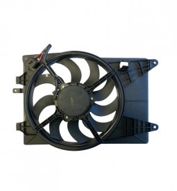 Electroventiladores Completos/ ELECTROVENTILADOR CON ENCAUZADOR CHEVROLET SONIC - SPIN - COBALT - ONIX - PRISMA (TODOS 1.4 D12) / CON RESISTENCIA / Maromec un Aliado para tu Comercio
