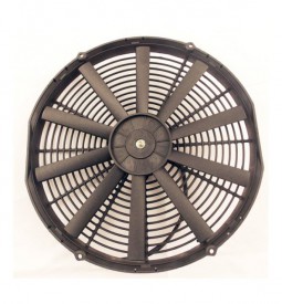 Electroventiladores Completos/ ELECTROVENTILADOR UNIVERSAL 16" 12V ASPAS RECTAS / REVERSIBLE - 220W / Maromec un Aliado para tu Comercio