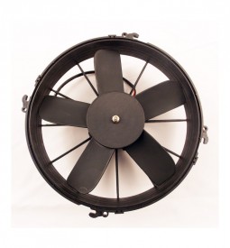 Electroventiladores Completos/ ELECTROVENTILADOR UNIVERSAL 12" 12V ASPAS RECTAS / REVERSIBLE - 250W / Maromec un Aliado para tu Comercio