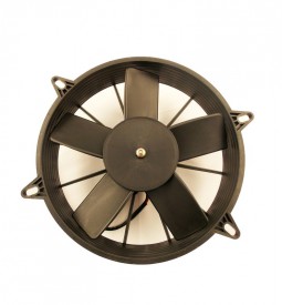 Electroventiladores Completos/ ELECTROVENTILADOR UNIVERSAL 11" 24V ASPAS RECTAS / REVERSIBLE - 250W / Maromec un Aliado para tu Comercio