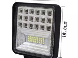 Barras Led/ FARO CUADRADO 78C 126 WATTS - TEMPERATURA 600K - BLANCO - 12 Y 24V / Maromec un Aliado para tu Comercio