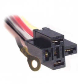 Fichas Y Portafusibles/ FICHA PLASTICA 5 VIAS MINI RELAY CON CONEXION A MASA / Maromec un Aliado para tu Comercio