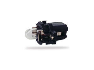 Lamparas Halogenas Y De Señalizacion/ LAMPARAS DE SEÑALIZACION 24V 1.2W BX8.3D 24V 1.2W  BLACK 2721 CON PORTALAMPARA NEGRO  (CODIGO ANTERIOR: 13597KO) / Maromec un Aliado para tu Comercio