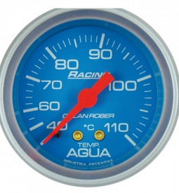 Instrumentales/ INDICADOR DE TEMPERATURA DE AGUA MECANICO UNIVERSAL CAPACIDAD 2 M. / FONDO AZUL - 52 MM. / Maromec un Aliado para tu Comercio