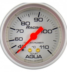 Instrumentales/ INDICADOR DE TEMPERATURA DE AGUA MECANICO UNIVERSAL CAPACIDAD 2 M. / FONDO GRIS - 52 MM. / Maromec un Aliado para tu Comercio