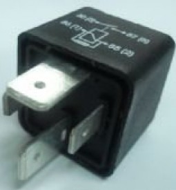 Relays/ RELAY DE ACCESORIOS E INYECCION ELECTRONICA VW POINTER - GOL HASTA «95 - POLO - SAVEIRO - GOLF - PASSAT - SANTANA - SEAT INCA / 12V - 4 TERMINALES - SIN SOPORTE / Maromec un Aliado para tu Comercio