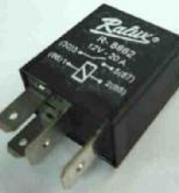 Relays/ RELAY AUXILIAR FIAT PALIO ´01 / 12V - 4 TERMINALES / Maromec un Aliado para tu Comercio