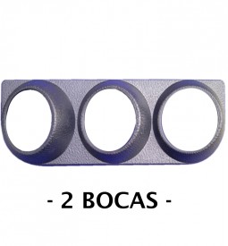 Gabinetes De Instrumental/ GABINETE PLASTICO UNIVERSAL DE ALTO IMPACTO ORIENTADO DE 2 BOCAS / 52 MM. / Maromec un Aliado para tu Comercio