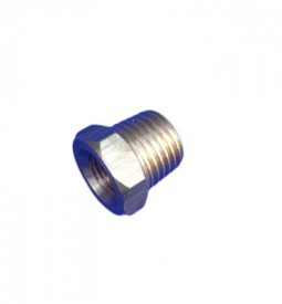 Conexiones Para Instrumentales/ REDUCCION TUERCA BULBO IKA - 1/4 X 18 NPT X 1/8 X 28 BSPT / Maromec un Aliado para tu Comercio