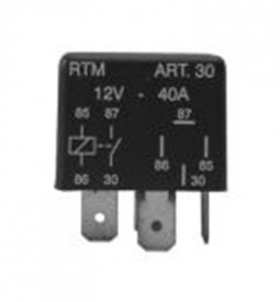 Relays/ MINIRELAY DE LUCES UNIVERSAL / 12V - 4 TERMINALES - SIN SOPORTE / Maromec un Aliado para tu Comercio