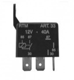 Relays/ MINIRELAY DE BOCINA UNIVERSAL / 12V - 3 TERMINALES - CON SOPORTE / Maromec un Aliado para tu Comercio