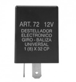 Destelladores/ DESTELLADOR ELECTRONICO UNIVERSAL / 12V - 2 TERMINALES - CON SOPORTE / Maromec un Aliado para tu Comercio