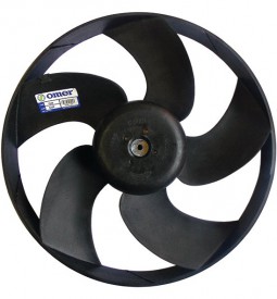 Paletas De Electroventilador/ PALETA DE ELECTROVENTILADOR PEUGEOT 206 SIN AIRE ACONDICIONADO - COLOR NEGRO 5 ASPAS SOPLANTE / Maromec un Aliado para tu Comercio