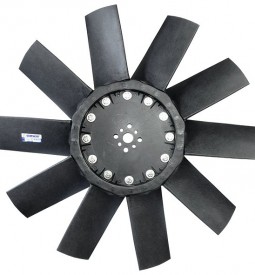 Paletas De Ventilador/ PALETA DE VENTILADOR MERCEDES BENZ MICRO 0-371 HELICE AXIAL - COLOR NATURAL 10 ASPAS SOPLANTE / Maromec un Aliado para tu Comercio