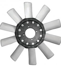 Paletas De Ventilador/ PALETA DE VENTILADOR SCANIA - MOTORES INDUSTRIALES Y GRUPOS ELECTROGENOS (DESARMABLE/INVERSA) - COLOR NATURAL 10 ASPAS ASPIRANTE / Maromec un Aliado para tu Comercio