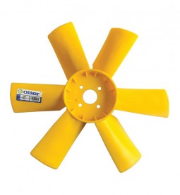 Paletas De Ventilador/ PALETA DE VENTILADOR DODGE 1500 - 1800 - COLOR AMARILLO 6 ASPAS ASPIRANTE / Maromec un Aliado para tu Comercio