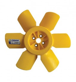 Paletas De Ventilador/ PALETA DE VENTILADOR RENAULT 12 (7700615382) - COLOR AMARILLO 6 ASPAS ASPIRANTE / Maromec un Aliado para tu Comercio