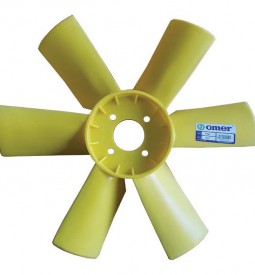 Paletas De Ventilador/ PALETA DE VENTILADOR PERKINS 4-203 4 CILINDROS - COLOR AMARILLO 6 ASPAS ASPIRANTE / Maromec un Aliado para tu Comercio