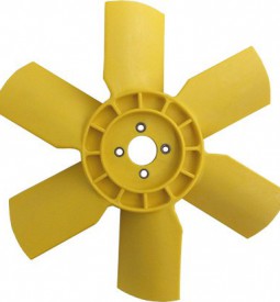 Paletas De Ventilador/ PALETA DE VENTILADOR PERKINS 16«« INVERSA MOTOR DELANTERO (406 MM) - COLOR AMARILLO 6 ASPAS ASPIRANTE / Maromec un Aliado para tu Comercio