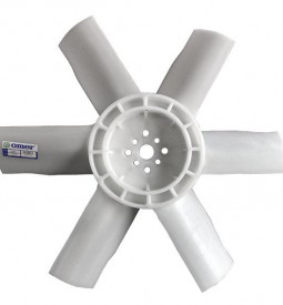 Paletas De Ventilador/ PALETA DE VENTILADOR CUMMINS MOTOR 4B 3.9 - 4BT 3.9 - COLOR NATURAL 6 ASPAS ASPIRANTE / Maromec un Aliado para tu Comercio