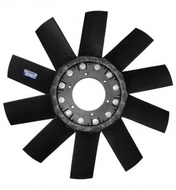 Paletas De Ventilador/ PALETA DE VENTILADOR MOTOR CUMMINS - CAMIÓN VOLKSWAGEN - COLOR NATURAL 10 ASPAS ASPIRANTE / Maromec un Aliado para tu Comercio