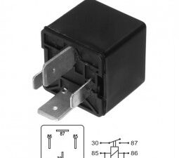 Relays/ RELAY DE BOCINA. LUCES Y ACCESORIOS FIAT TEMPRA - DUNA - UNO - PALIO - SIENA / 12V - 50 AMPERES - 4 TERMINALES / Maromec un Aliado para tu Comercio