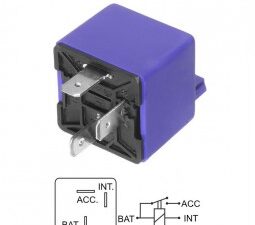 Relays/ RELAY INTERRUPTOR DE BOCINA UNIVERSAL ACTUACION POR MASA / 6V - 40 AMPERES - 3 TERMINALES / Maromec un Aliado para tu Comercio