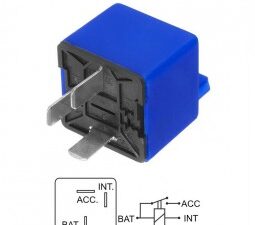 Relays/ RELAY INTERRUPTOR DE BOCINA UNIVERSAL ACTUACION POR MASA / 12V - 40 AMPERES - 3 TERMINALES / Maromec un Aliado para tu Comercio