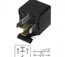 Relays/ RELAY DE AIRE ACONDICIONADO CHEVROLET MONZA / 12V - 40 AMPERES - 5 TERMINALES / Maromec un Aliado para tu Comercio