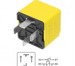 Relays/ RELAY DE ARRANQUE. LUNET TERMICA Y CALEFACCION FORD KA - MONDEO - TRANSIT - ESCORT DESDE «97 - FIESTA DESDE «96 / 12V - 40 AMPERES - 4 TERMINALES / Maromec un Aliado para tu Comercio