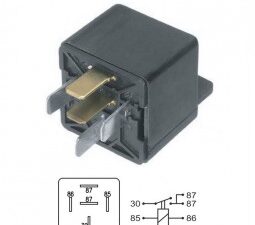 Relays/ RELAY DE BOCINA IVECO CAMIONES / 24V - 40 AMPERES - 5 TERMINALES / Maromec un Aliado para tu Comercio