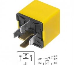 Relays/ RELAY DE AIRE ACONDICIONADO Y DESCARGA CONMUTADOR FIAT PALIO - SIENA - DUCATO - ALFA ROMEO / 12V - 30 AMPERES - 5 TERMINALES / Maromec un Aliado para tu Comercio