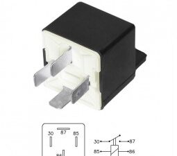 Relays/ RELAY DE AIRE ACONDICIONADO FORD SIERRA / 12V - 40 AMPERES - 4 TERMINALES / Maromec un Aliado para tu Comercio