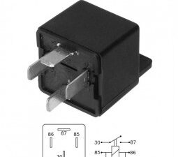 Relays/ RELAY AUXILIAR FORD ESCORT / 12V - 40 AMPERES - 4 TERMINALES / Maromec un Aliado para tu Comercio