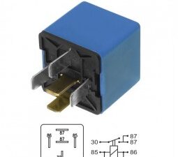 Relays/ RELAY DE AIRE ACONDICIONADO FIAT PALIO - SIENA - DUCATO - BRAVA - MAREA - UNO - TEMPRA - BRAVO - PALIO - SIENA - FIORINO (MODELO NUEVO) / 12V - 50 AMPERES - 5 TERMINALES / Maromec un Aliado para tu Comercio