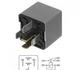 Relays/ RELAY DE BOCINA. LUNETA TERMICA Y ACCESORIOS FIAT MAREA - TEMPRA - DUCATO - UNO - ALFA ROMEO / 12V - 40 AMPERES - 5 TERMINALES / Maromec un Aliado para tu Comercio