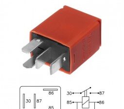 Relays/ RELAY AUXILIAR FIAT PALIO ´01 / 12V - 30 AMPERES - 4 TERMINALES / Maromec un Aliado para tu Comercio